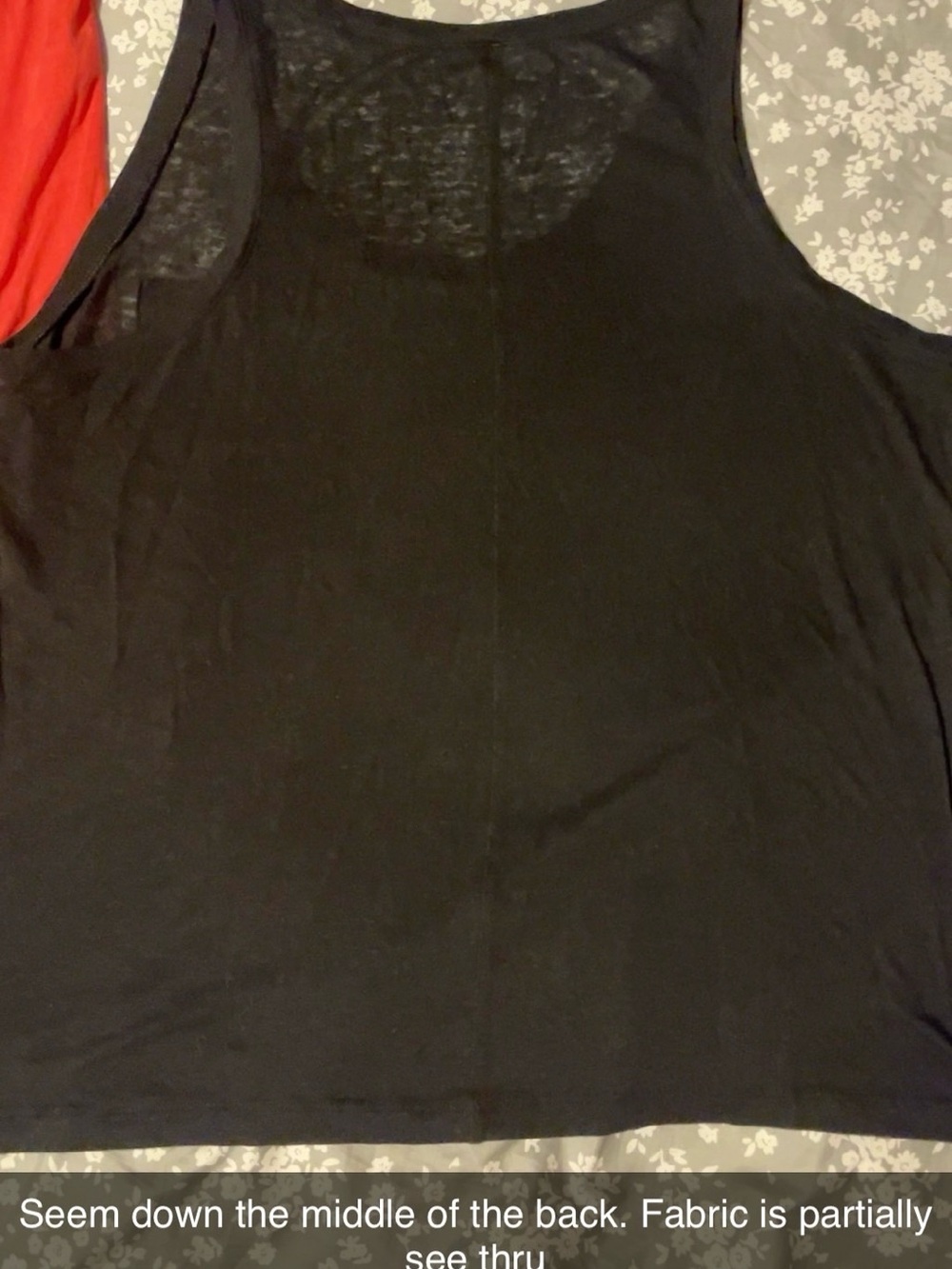 Women’s Tank Tops - Tie-Dye Blue, Coral, Black, Charcoal, Blush. Set of 6 - Picture 9 of 15